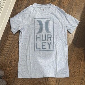 Hurley Men's Light Gray Graphic Tee